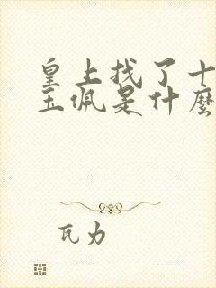 皇上找了十年的玉佩是什么小说封面