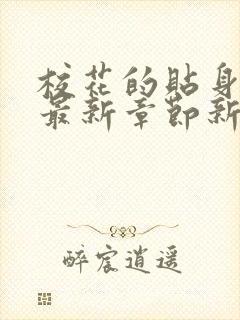 校花的贴身高手最新章节新封面