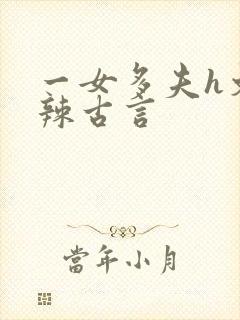 一女多夫h文高辣古言