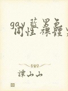 gay 蓝男色 同性 裸体男模