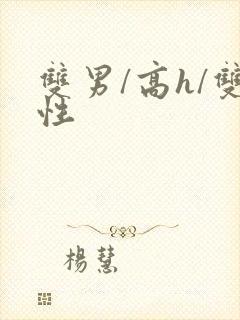 双男/高h/双性封面