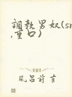 调教男奴(sm,重口)