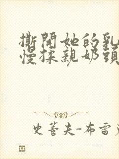 撕开她的乳罩慢慢揉亲奶头小说封面