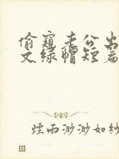 偷窥老公出轨h文绿帽短篇