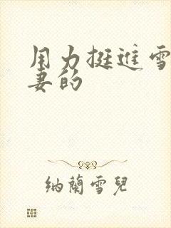 用力挺进雪白人妻的