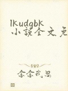 lkudgbk小说全文免费阅读笔趣阁无弹窗