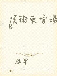 侯卫东官场笔记8