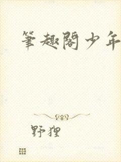 笔趣阁少年阿宾