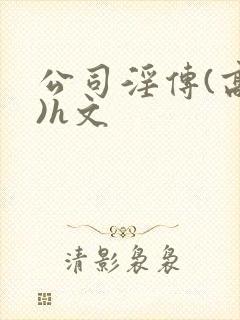 公司淫传(高h)h文