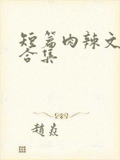 短篇肉辣文小说合集