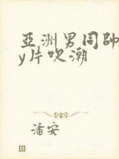 亚洲男同帅gay片吹潮