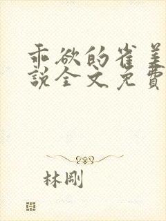 乖欲的雀美人小说全文免费阅读