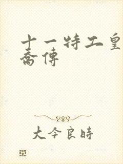 十一特工皇妃楚乔传封面