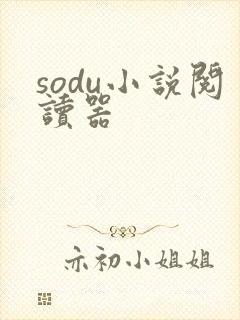 sodu小说阅读器