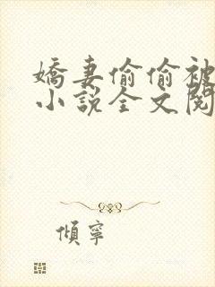 娇妻偷偷被人骑小说全文阅读