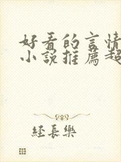 好看的言情长篇小说推荐超经典