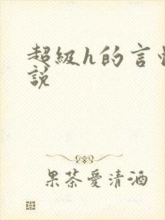 超级h的言情小说