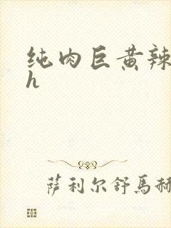 纯肉巨黄辣文高h