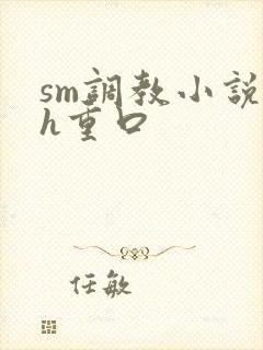 sm调教小说高h重口