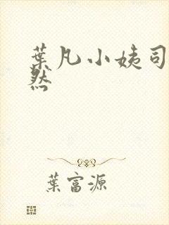 叶凡小姨司马嫣然