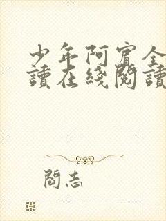 少年阿宾全文阅读在线阅读封面