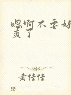 嗯啊不要好爽太爽了封面