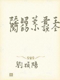 陆昭菱晋王周时阅的小说全文免费阅读