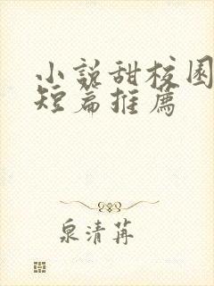 小说甜校园言情短篇推荐