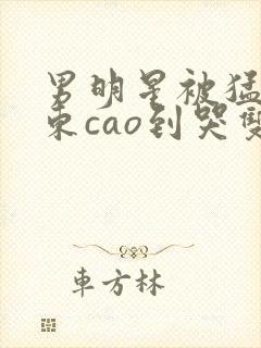 男明星被猛男房东cao到哭双性