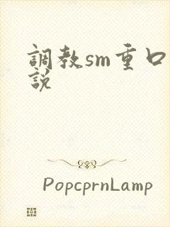 调教sm重口小说