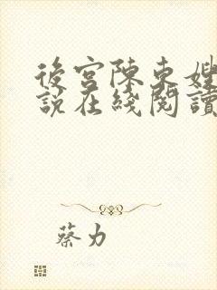 后宫陈东嫂嫂小说在线阅读