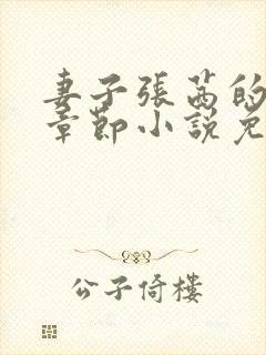 妻子张茜的最新章节小说免费阅读