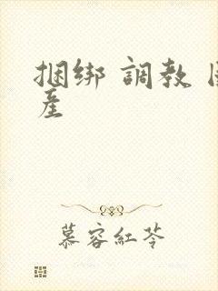 捆绑 调教 国产封面