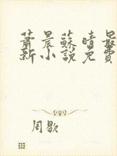 萧晨苏晴最新更新小说免费阅读