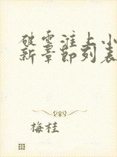 破云淮上小说最新章节列表