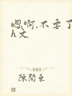 嗯啊,不要了高h文