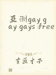 亚洲gay gay gays free
