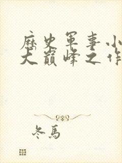 历史军事小说十大巅峰之作