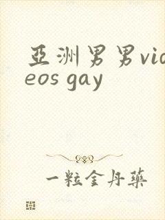 亚洲男男videos gay