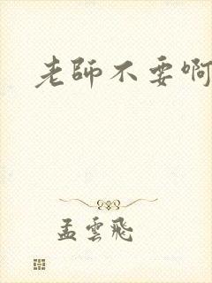 老师不要啊h封面