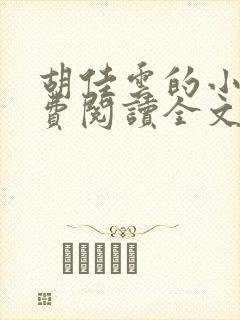 胡佳云的小说免费阅读全文无弹窗