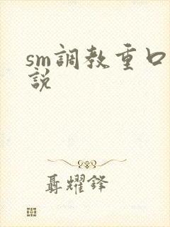 sm调教重口小说