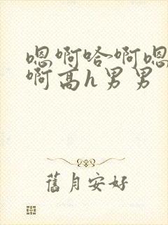 嗯啊哈啊嗯哦哈啊高h男男