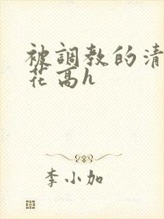 被调教的清纯校花高h