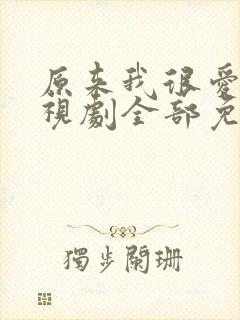 原来我很爱你电视剧全部免费观看