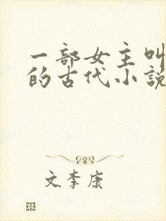 一部女主叫阿满的古代小说