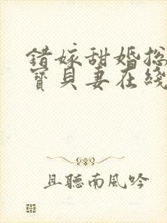 错嫁甜婚总裁的宝贝妻在线读