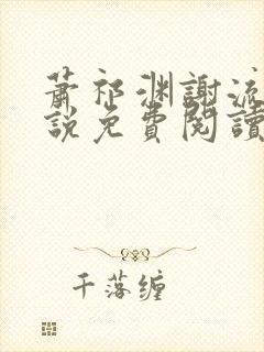 萧祁渊谢流铮小说免费阅读最新章节