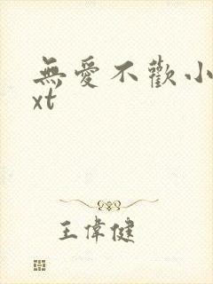 无爱不欢小说txt