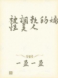 被调教的娇嫩双性美人封面